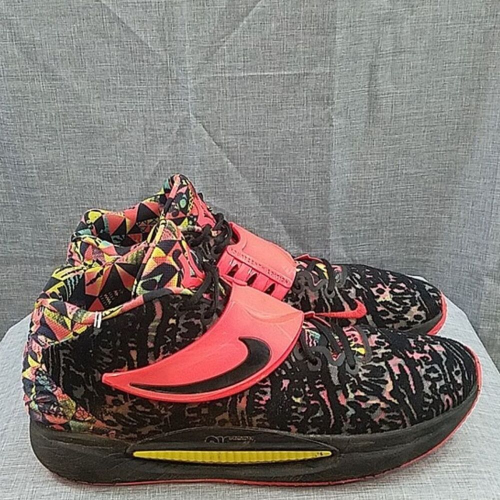 Nike KD 14 KY-D Dream Sneakers,- Black / Crimson cw3935-002 Men's SZ 16